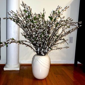 Faux pussy willow stems